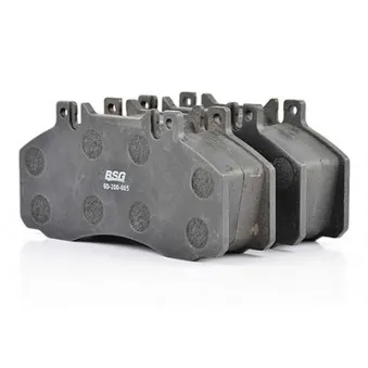 Jeu de 4 plaquettes de frein avant BSG