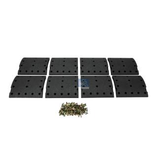 Kit de garnitures de frein, frein à tambour DT 2.94056