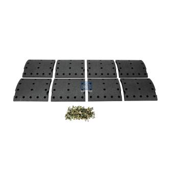 Kit de garnitures de frein, frein à tambour DT 2.94057