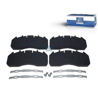 Jeu de 4 plaquettes de frein arrière DT 2.94095