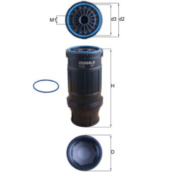 Filtre à carburant KNECHT KC 652D