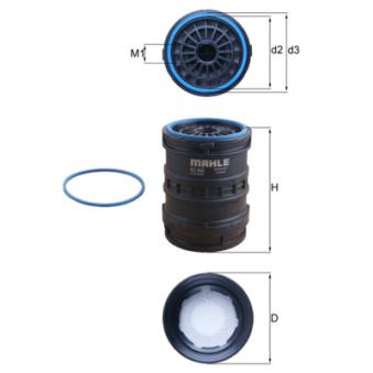 Filtre à carburant KNECHT KC 645D