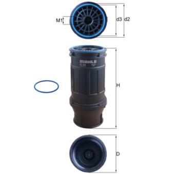 Filtre à carburant KNECHT KC 629D