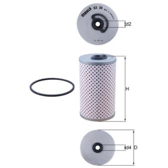 Filtre à carburant KNECHT