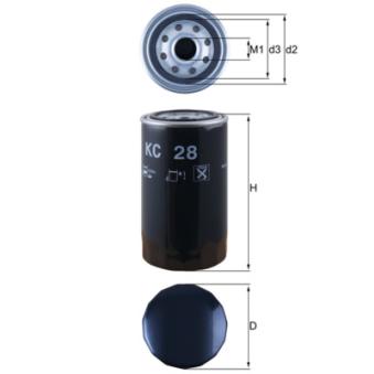 Filtre à carburant KNECHT