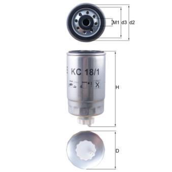 Filtre à carburant KNECHT