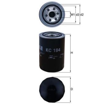 Filtre à carburant KNECHT KC 184