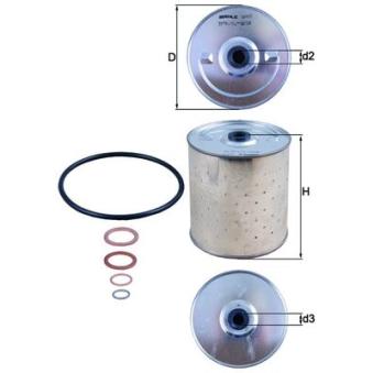 Filtre à huile KNECHT OX 85D