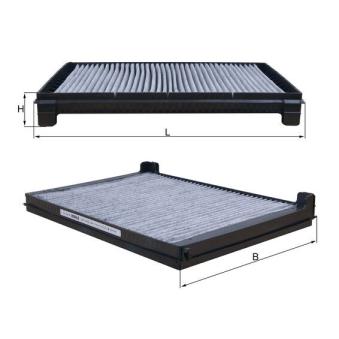 Filtre, air de l'habitacle KNECHT LAK 1422