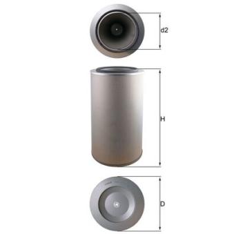 Filtre à air KNECHT LX 1255