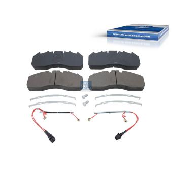 Jeu de 4 plaquettes de frein avant DT 6.95110