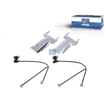 Contact d'avertissement, usure des plaquettes de frein DT