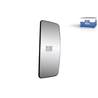 Verre de rétroviseur, rétroviseur extérieur DT 4.62569