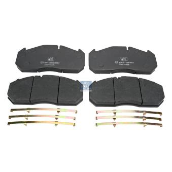 Jeu de 4 plaquettes de frein avant DT 3.96401