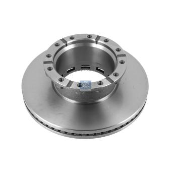 Jeu de 2 disques de frein avant DT