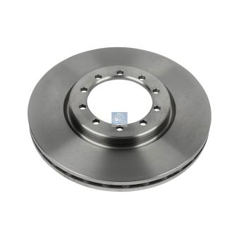 Jeu de 2 disques de frein avant DT 6.61018