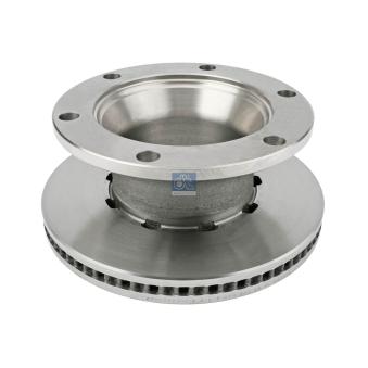 Jeu de 2 disques de frein arrière DT 6.61008