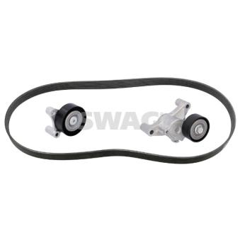 Jeu de courroies trapézoïdales à nervures SWAG 33 10 9638