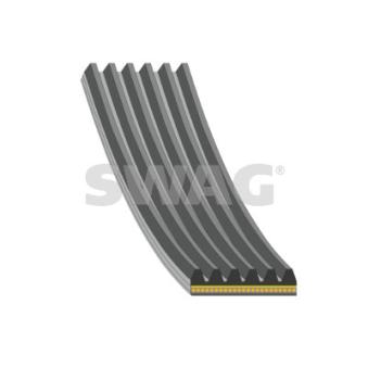 Courroie trapézoïdale à nervures SWAG 33 10 9690