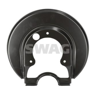 Déflecteur, disque de frein arrière droit (à l'unité) SWAG 33 11 0161