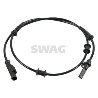 Capteur, vitesse de roue arrière droit (à l'unité) SWAG 33 10 9895