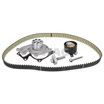 Pompe à eau + kit de courroie crantée SWAG 33 11 1311