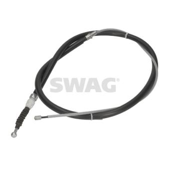 Tirette à câble, frein de stationnement arrière droit (à l'unité) SWAG 33 11 0910