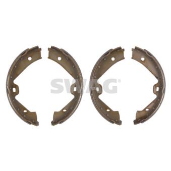 Jeu de mâchoires de frein, frein de stationnement SWAG 33 11 1162
