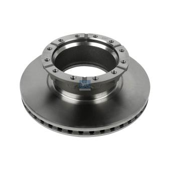 Jeu de 2 disques de frein avant DT