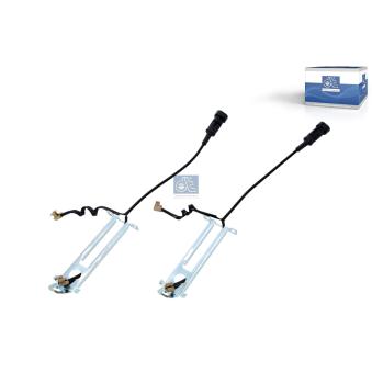 Contact d'avertissement, usure des plaquettes de frein DT