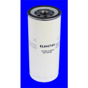Filtre à huile MECAFILTER ELH4749