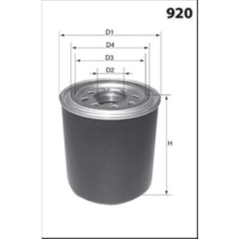 Cartouche de dessicateur, système d'air comprimé MECAFILTER ELD8108