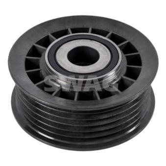Poulie renvoi/transmission, courroie trapézoïdale à nervures SWAG 10 03 0004