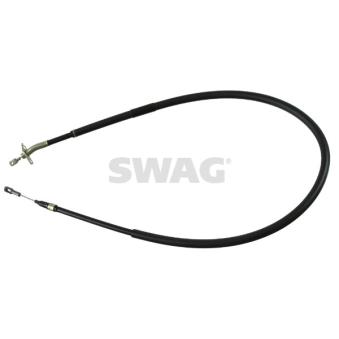 Tirette à câble, frein de stationnement arrière gauche SWAG 10 92 1264