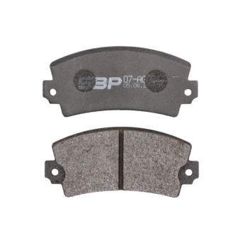 Jeu de 4 plaquettes de frein avant SBP 07-AG034