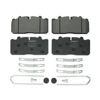 Jeu de 4 plaquettes de frein SBP 07-P29088