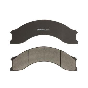 Jeu de 4 plaquettes de frein avant SBP 07-AG013