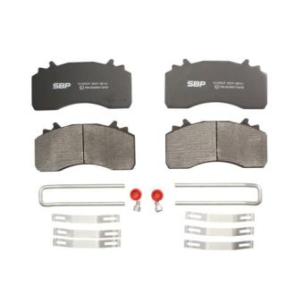 Jeu de 4 plaquettes de frein SBP 07-P29279