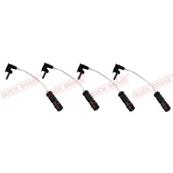 Contact d'avertissement, usure des plaquettes de frein QUICK BRAKE WS 0115 A