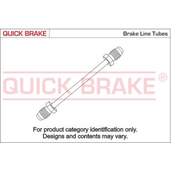 Conduite de frein QUICK BRAKE CU-0670A-A