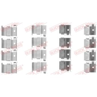 Kit d'accessoires, plaquette de frein à disque QUICK BRAKE 109-1799