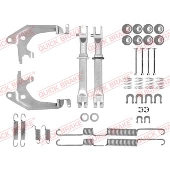 Kit d'accessoires, mâchoire de frein QUICK BRAKE 105-0698S