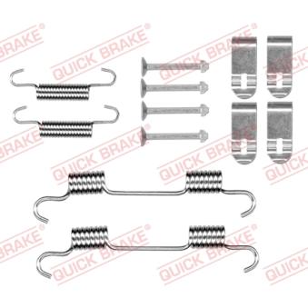 Kit d'accessoires, mâchoires de frein de stationnement QUICK BRAKE 105-0078