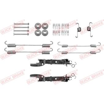 Kit d'accessoires, mâchoire de frein QUICK BRAKE 105-0057S