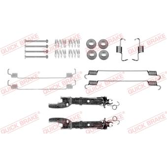 Kit d'accessoires, mâchoire de frein QUICK BRAKE 105-0058S