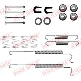 Kit d'accessoires, mâchoire de frein QUICK BRAKE 105-0055