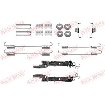 Kit d'accessoires, mâchoire de frein QUICK BRAKE 105-0059S
