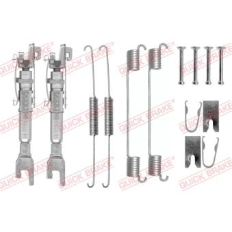 Kit d'accessoires, mâchoire de frein QUICK BRAKE 105-0781S