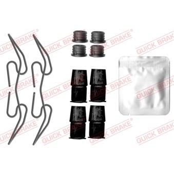 Kit d'accessoires, plaquette de frein à disque QUICK BRAKE 109-0217