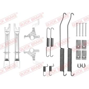 Kit d'accessoires, mâchoire de frein QUICK BRAKE 105-0036S